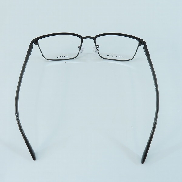 実際に弊社で買取させて頂いたPRADA/プラダ メガネ チタン フレーム/アイウェア PR60YVDの画像 2枚目