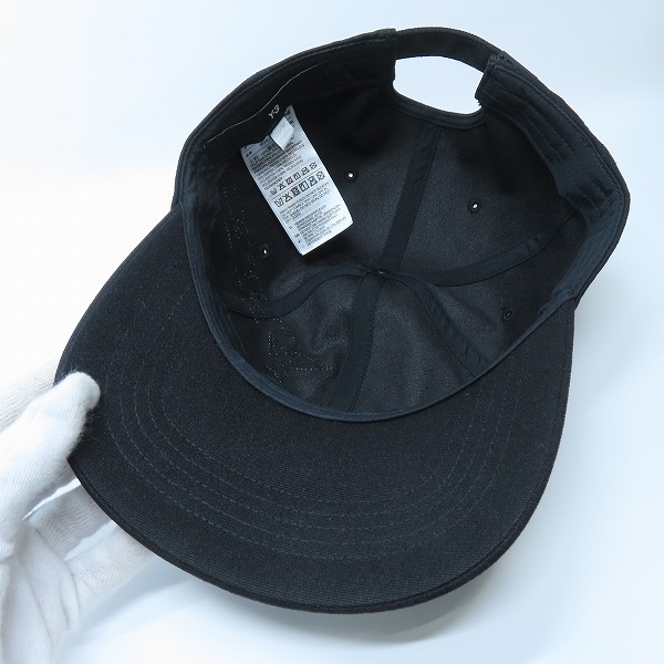 実際に弊社で買取させて頂いたY-3/ワイスリー adidas/アディダス×Yohji Yamamoto/ヨウジヤマモト キャップ/帽子 の画像 4枚目
