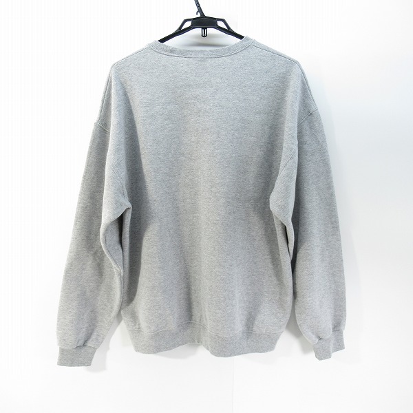 実際に弊社で買取させて頂いたWACKO MARIA/ワコマリア LOGO EMBROIDERY SWEART SHIRT/ロゴ スウェットシャツ 23FWE-WMC-SS02 XLの画像 1枚目