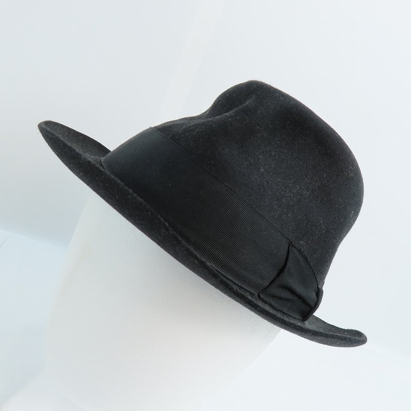 実際に弊社で買取させて頂いたWACKO MARIA×東京HATROCKERS/ワコマリア×東京ハットロッカーズ ラビットファー ハット ブラック/M