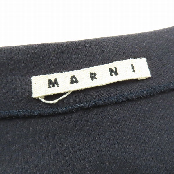 実際に弊社で買取させて頂いたMARNI/マルニ 14AW アルパカ混 ファー スウェット /48の画像 2枚目