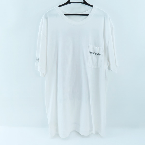実際に弊社で買取させて頂いた【JPタグ】CHROME HEARTS/クロムハーツ ダガーアイ チャート 半袖Tシャツ XL