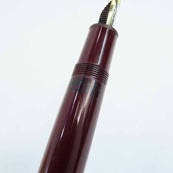 実際に弊社で買取させて頂いたMONTBLANC/モンブラン MEISTER STUCK 146/METAL3/SILVER925 万年筆 ペン先18Kの画像 7枚目