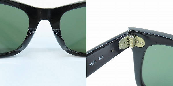 実際に弊社で買取させて頂いたRay-Ban/レイバン WAYFARER/ウェイファーラー サングラス RB2140-Fの画像 3枚目