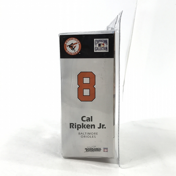 実際に弊社で買取させて頂いた【未開封】McFARLANE TOYS/マクファーレントイズ ボルティモア・オリオールズ #8 Cal Ripken Jr. フィギュアの画像 1枚目