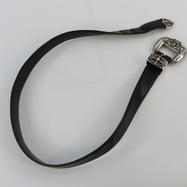 実際に弊社で買取させて頂いたCHROME HEARTS/クロムハーツ BLT CLASSIC 3PC/3ピースクラシック ベルト/36の画像 7枚目