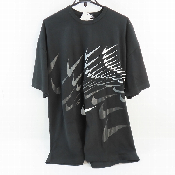 実際に弊社で買取させて頂いた【未使用】BLACK COMME des GARCONS×NIKE/ブラックコムデギャルソン×ナイキ プリント コラボ Tシャツ 1N-T101-052-1-5/L