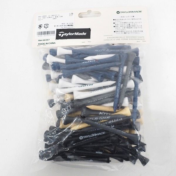 実際に弊社で買取させて頂いた【未開封】Kith×TaylorMade/キス×テーラーメイド WOODEN TEES ゴルフ ティー 150個の画像 1枚目
