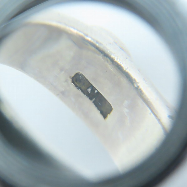 実際に弊社で買取させて頂いたLSD/ラウドスタイルデザイン bloom ブルームリング パヴェダイヤ×グリーンストーン/15号-15.5号の画像 7枚目