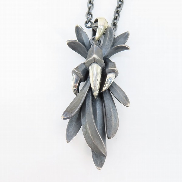 実際に弊社で買取させて頂いたBloody Mary/ブラッディマリー シンボル 象徴 ダストカラー ペンダントトップ/チェーン付きの画像 1枚目