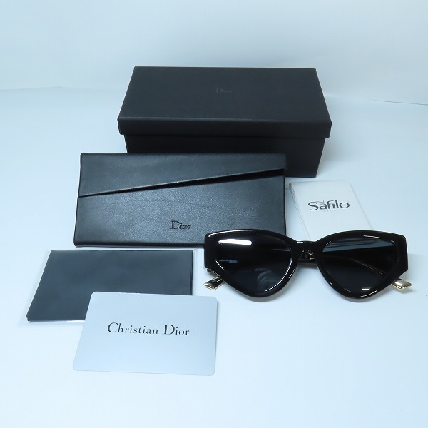 実際に弊社で買取させて頂いたChristian Dior/クリスチャンディオール Cat Style Dior1 アイウエア/サングラス 8072Kの画像 9枚目
