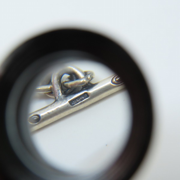 実際に弊社で買取させて頂いた【ギャラ付】Gabor/ガボール 3.9チェーン&1/16クラシックTバー ネックレス 45cmの画像 4枚目