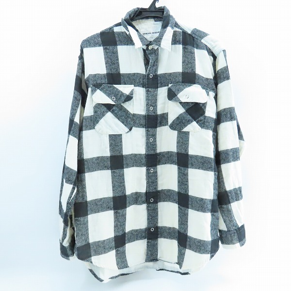 実際に弊社で買取させて頂いたGENERAL RESEARCH/ジェネラルリサーチ 1998 STYLE329 チェックシャツ/M