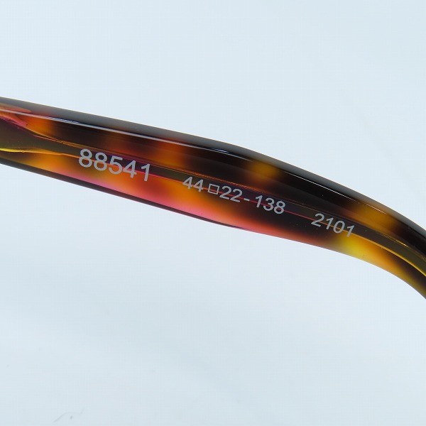 実際に弊社で買取させて頂いた(2)Less than human/レスザンヒューマン メガネフレーム アイウェア 88541の画像 5枚目