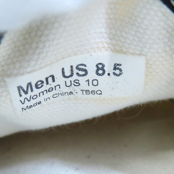 実際に弊社で買取させて頂いたVANS バンズ VAN DOREN/バンドーレン スカル パイレーツ 80s復刻モデル ローカットスニーカー TB6Q/8.5の画像 5枚目