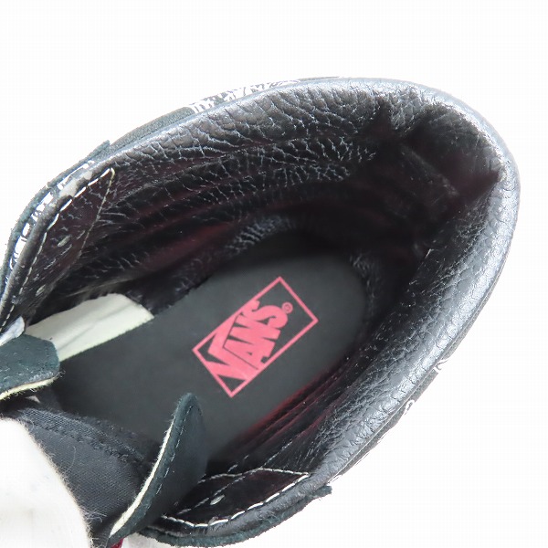 実際に弊社で買取させて頂いた【観賞用】VANS/バンズ SK8-HI/スケートハイ パイレーツスカル ハイカットスニーカー T375/8.5の画像 4枚目