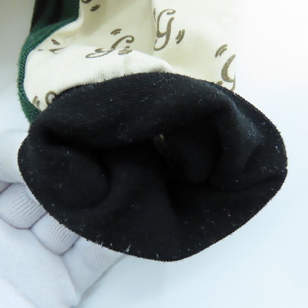 実際に弊社で買取させて頂いたglamb/グラム Monogram Football Cutsew/モノグラムフットボールカットソー 長袖カットソー/ベージュ GB0324/CS10/Mの画像 5枚目