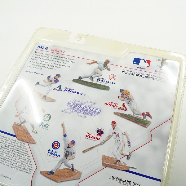 実際に弊社で買取させて頂いた【未開封】McFARLANE TOYS/マクファーレントイズ シカゴ・カブス #22 MARK PRIOR マーク・プライアー フィギュアの画像 7枚目