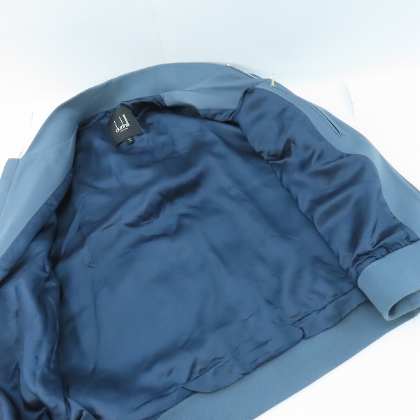 実際に弊社で買取させて頂いたdunhill london/ダンヒル ロンドン ラムレザー ジップアップブルゾン RN149617/CA5283/XLの画像 6枚目