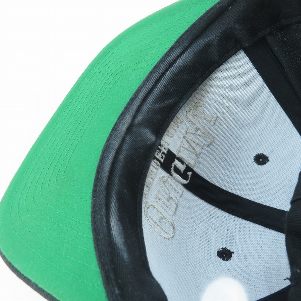 実際に弊社で買取させて頂いたTENDERLOIN/テンダーロイン 22SS ロゴ 刺繍 スナップバック ベースボール ブラック キャップの画像 6枚目