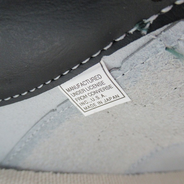 実際に弊社で買取させて頂いたCONVERSE/コンバース MADE IN JAPAN/メイドインジャパン/日本製 ONE STAR/ワンスター モスグリーン/9の画像 5枚目