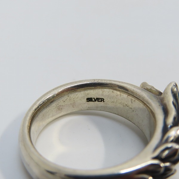 実際に弊社で買取させて頂いたBloody Mary/ブラッディマリー 2002年 クリスマス限定 ケルビム リング/21号の画像 7枚目