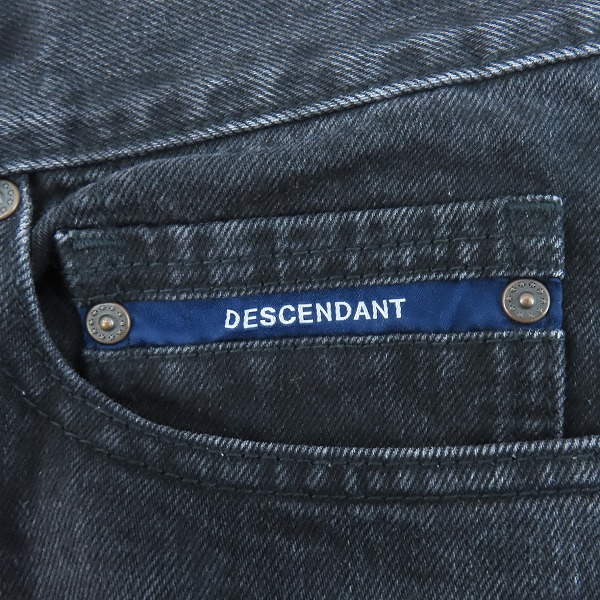 実際に弊社で買取させて頂いたDESCENDANT/ディセンダント 22AW 1984 DENIM TROUSERS SLIM/デニムトラウザーズパンツ 2の画像 6枚目