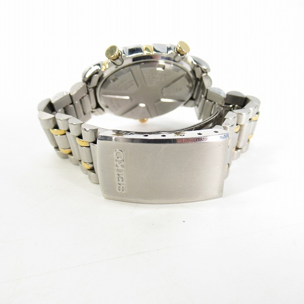 実際に弊社で買取させて頂いたSEIKO/セイコー YACHT TIMER/ヨットタイマー クォーツ メンズ 腕時計 8M37-7000【動作未確認】の画像 2枚目