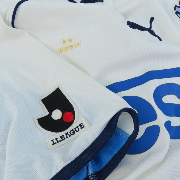 実際に弊社で買取させて頂いたPUMA/プーマ YAMAHA FC ジュビロ磐田 2002年 アウェイ ユニフォーム PXA02JBRT /Lの画像 7枚目