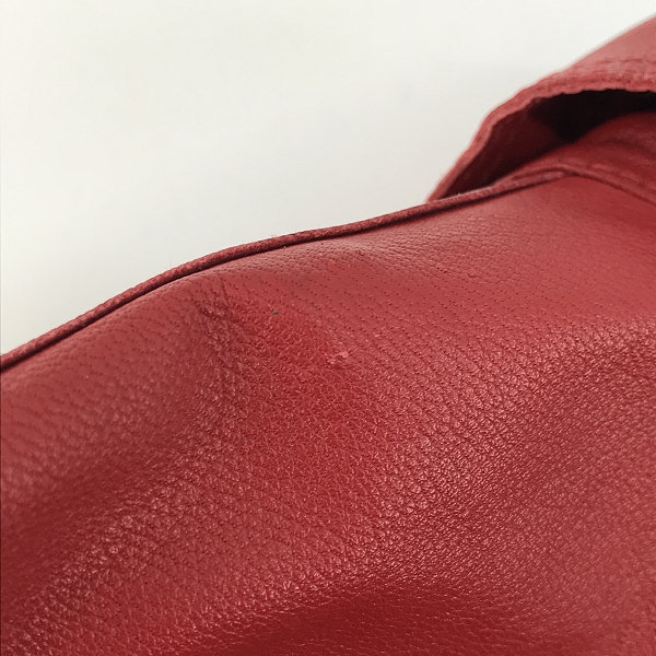 実際に弊社で買取させて頂いたMARCO TAGLIAFERRI/マルコ タリアフェリ レザー シャツジャケット/48の画像 6枚目