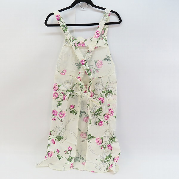 実際に弊社で買取させて頂いたChristian Dior/クリスチャンディオール 花柄 エプロン  の画像 1枚目