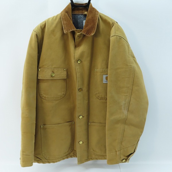 実際に弊社で買取させて頂いたCarhartt/カーハート 90s ヴィンテージ ダック地 チョアコート/カバーオール