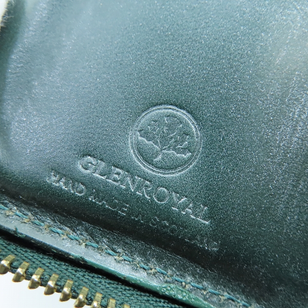 実際に弊社で買取させて頂いたGLENROYAL/グレンロイヤル  ジップアラウンド ウォレット/財布の画像 5枚目