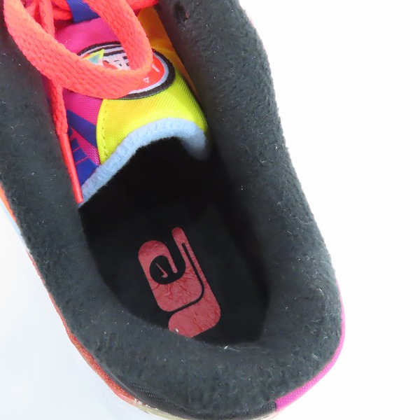 実際に弊社で買取させて頂いたNIKE/ナイキ×ATMOS/アトモス AIR MAX2 LIGHT QS/エアマックス2 ライト クイックストライク BV7406-001/27の画像 4枚目