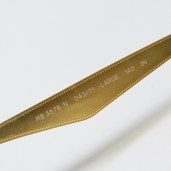 実際に弊社で買取させて頂いたRay-Ban/レイバン BLAZE CLUBMASTER ブレイズ クラブマスター サングラス/アイウェア RB3576の画像 6枚目