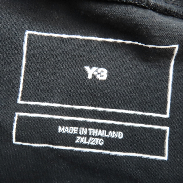 実際に弊社で買取させて頂いたY-3/ワイスリー 24SS GXS SS TEE/グラフィック Tシャツ IN4349/2XLの画像 2枚目