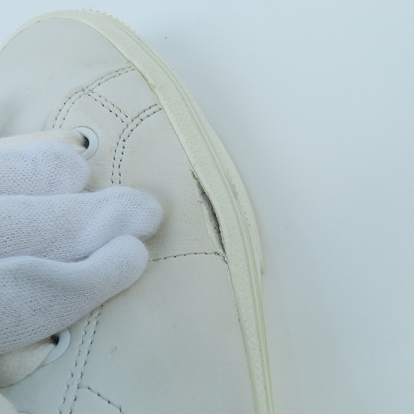 実際に弊社で買取させて頂いたGIVENCHY/ジバンシィ CITY COURT 4Gロゴプレート レザーレースアップスニーカー  BH005VH13P116/39の画像 6枚目