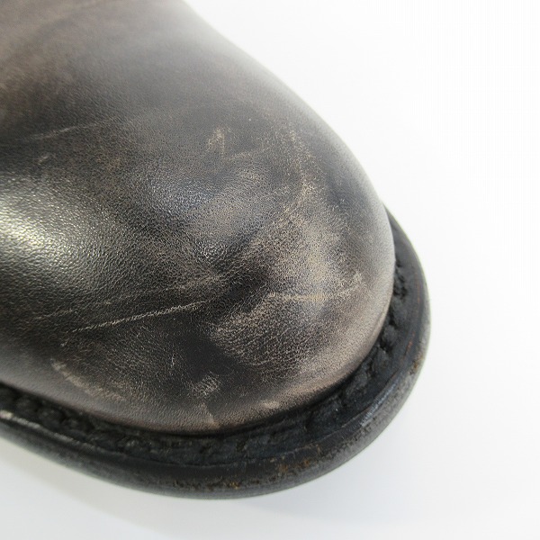 実際に弊社で買取させて頂いたalfredoBANNISTER/アルフレッドバニスター レースアップ/バックジップ ブーツ 5221005005/40の画像 8枚目