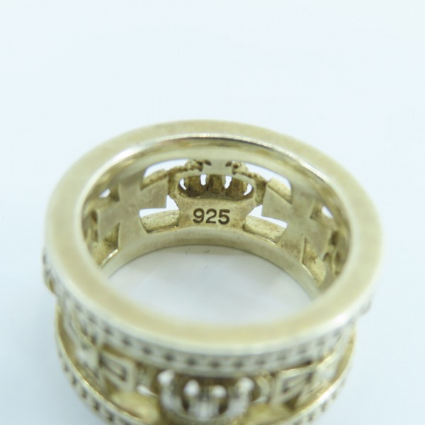 実際に弊社で買取させて頂いたJustin Davis/ジャスティンデイビス MEDIEVAL WEDDING BAND RING/メディバル ウェディング バンド リング 16-17号の画像 7枚目