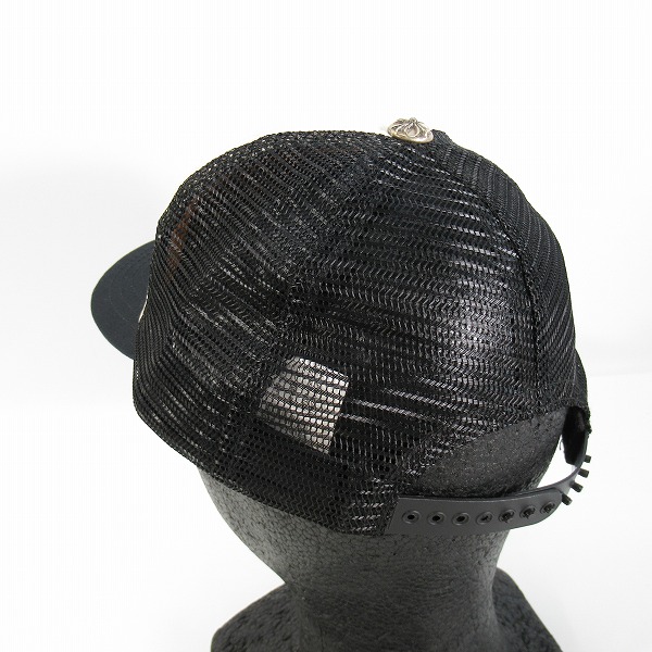 実際に弊社で買取させて頂いたCHROME HEARTS/クロムハーツ CHクロスボタン トラッカーキャップの画像 2枚目