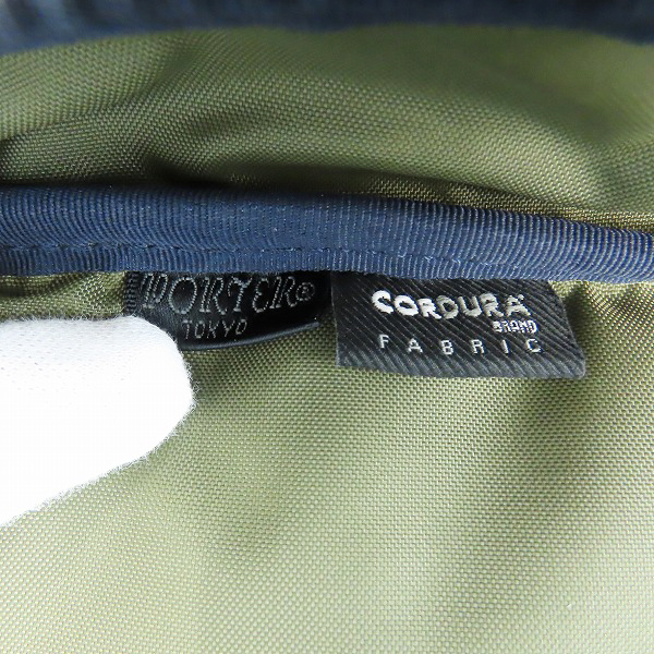 実際に弊社で買取させて頂いたPORTER/ポーター CORDURA/コーデュラ リュックサック バックパックの画像 4枚目