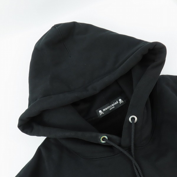 実際に弊社で買取させて頂いたmastermind JAPAN/マスターマインドジャパン fuck off サークルロゴパーカー 17SPMM-SW03-A/Lの画像 5枚目