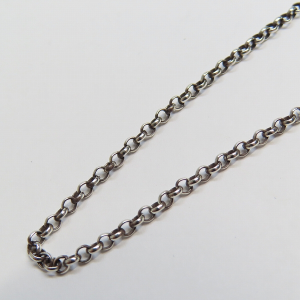 実際に弊社で買取させて頂いた(2)CHROME HEARTS/クロムハーツ ロールチェーン/ネックチェーン ネックレス/24inchの画像 1枚目