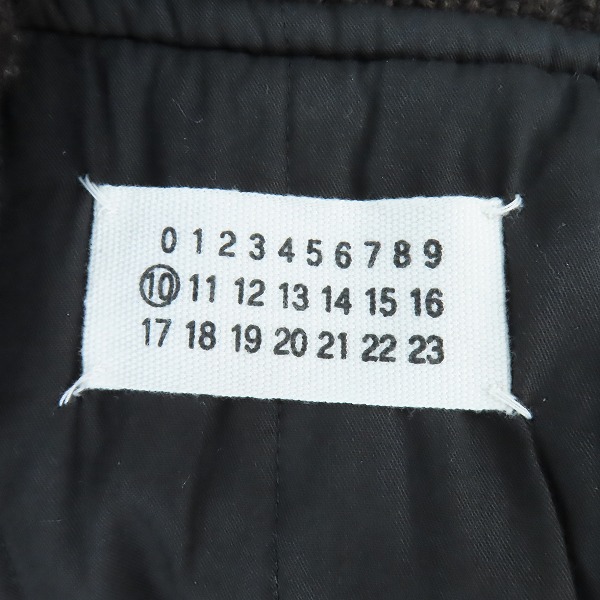 実際に弊社で買取させて頂いたMartin Margiela 10/マルタンマルジェラ 03AW ここのえタグ DONKEY COAT/ドンキーコート 730K09291681/50の画像 2枚目