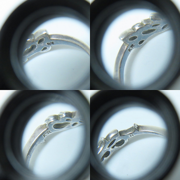 実際に弊社で買取させて頂いた【ギャラ付】KONRON/コンロン Aura リング #11/11号 2点セットの画像 6枚目