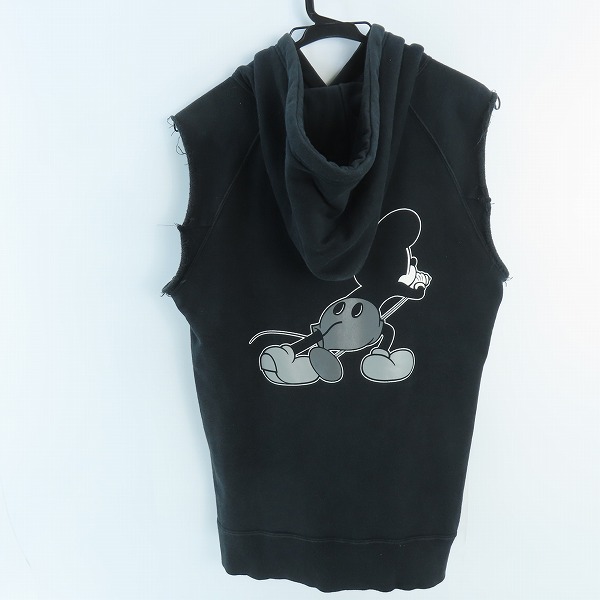 実際に弊社で買取させて頂いたNUMBER (N)INE/ナンバーナイン Disney ミッキー ノースリーブパーカー/2の画像 1枚目