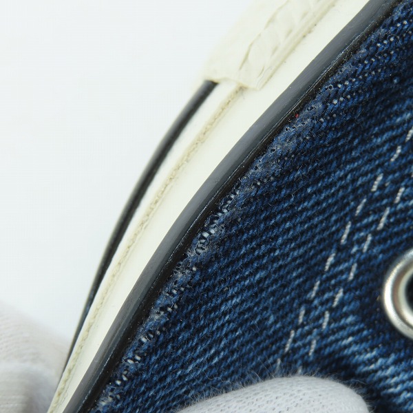 実際に弊社で買取させて頂いたCONVERSE/コンバース ALL STAR US AGEDDENIM HI/エイジドデニム ハイ スニーカー 1SD429/26の画像 7枚目