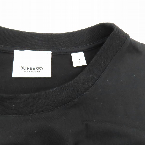 実際に弊社で買取させて頂いた【JPタグ】BURBERRY/バーバリー 21SS SHARK PRINT TEE/シャーク プリント 半袖Tシャツ ブラック 8040677/Sの画像 5枚目