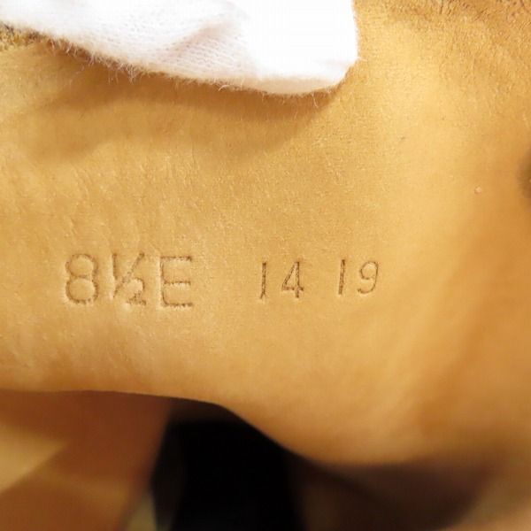 実際に弊社で買取させて頂いたWESCO/ウエスコ スウェードブーツ/8.5Eの画像 5枚目