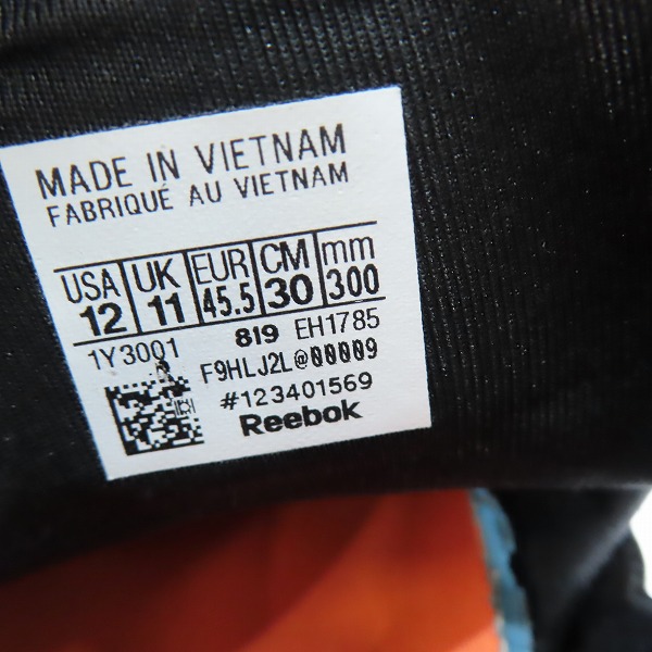 実際に弊社で買取させて頂いたReebok/リーボック INSTAPUMP FURY OG MU/インスタ ポンプ フューリー EH1785/30の画像 5枚目